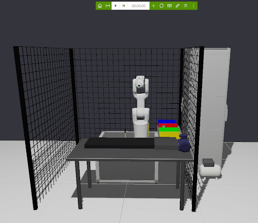 Virtual lab with Simumatik